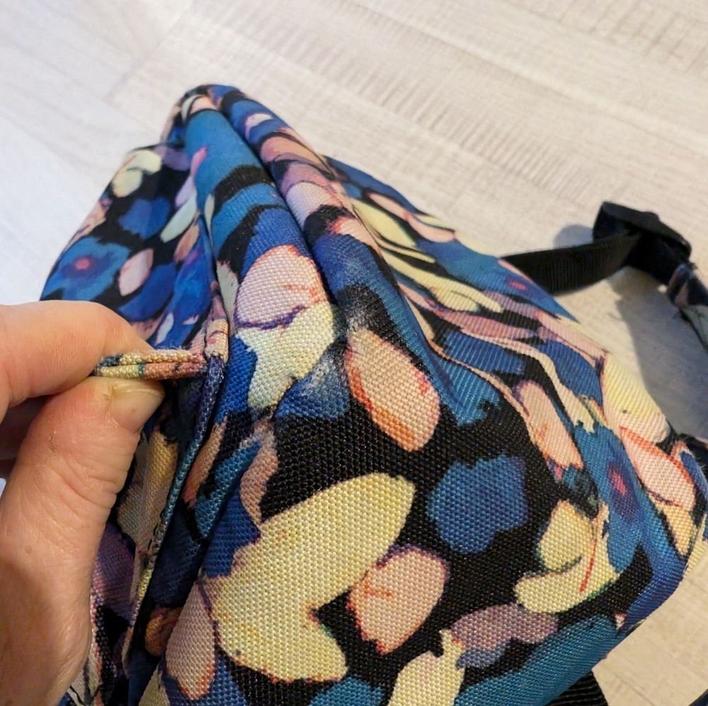 Herschel Supply Company Women's Floral Backpack - Blue and Pink - Picture 4 of 6